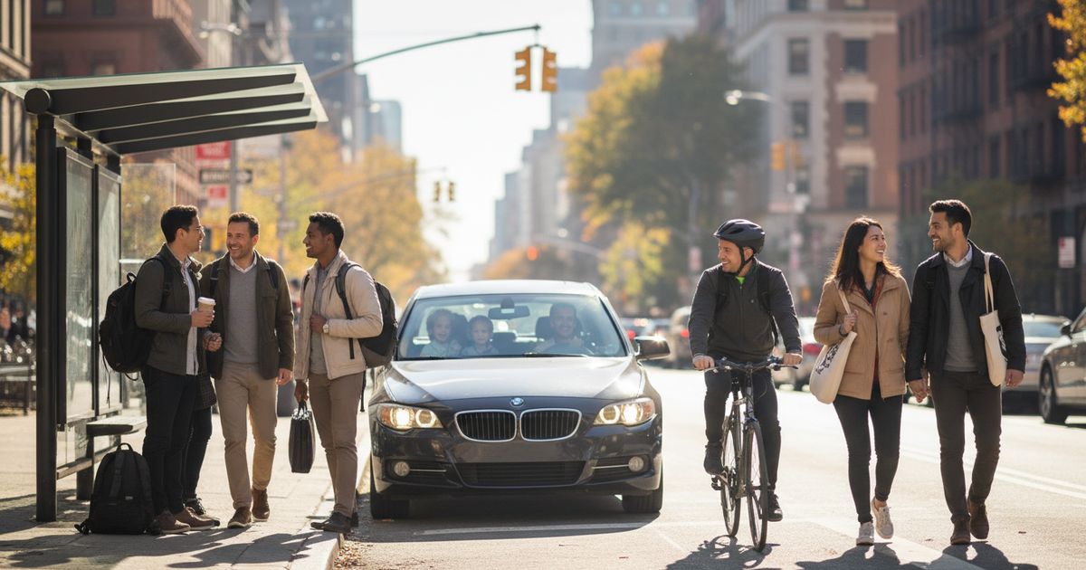 Carpool vs Rideshare vs Driving Alone vs Transit