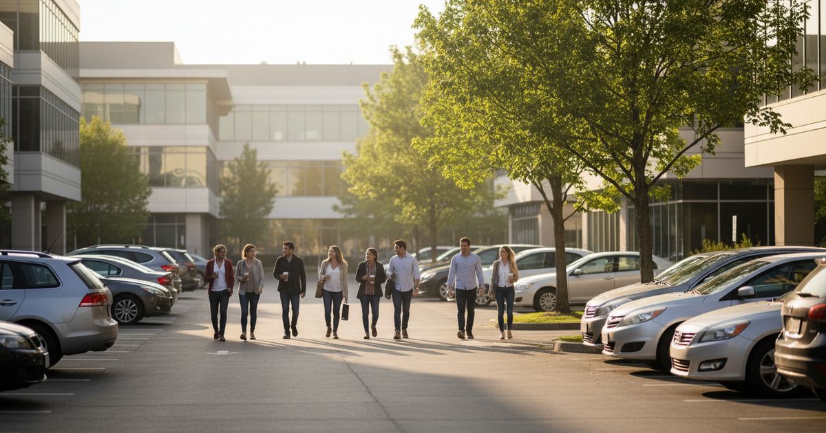Office Carpool Program: A Modeled CO2 Case Study