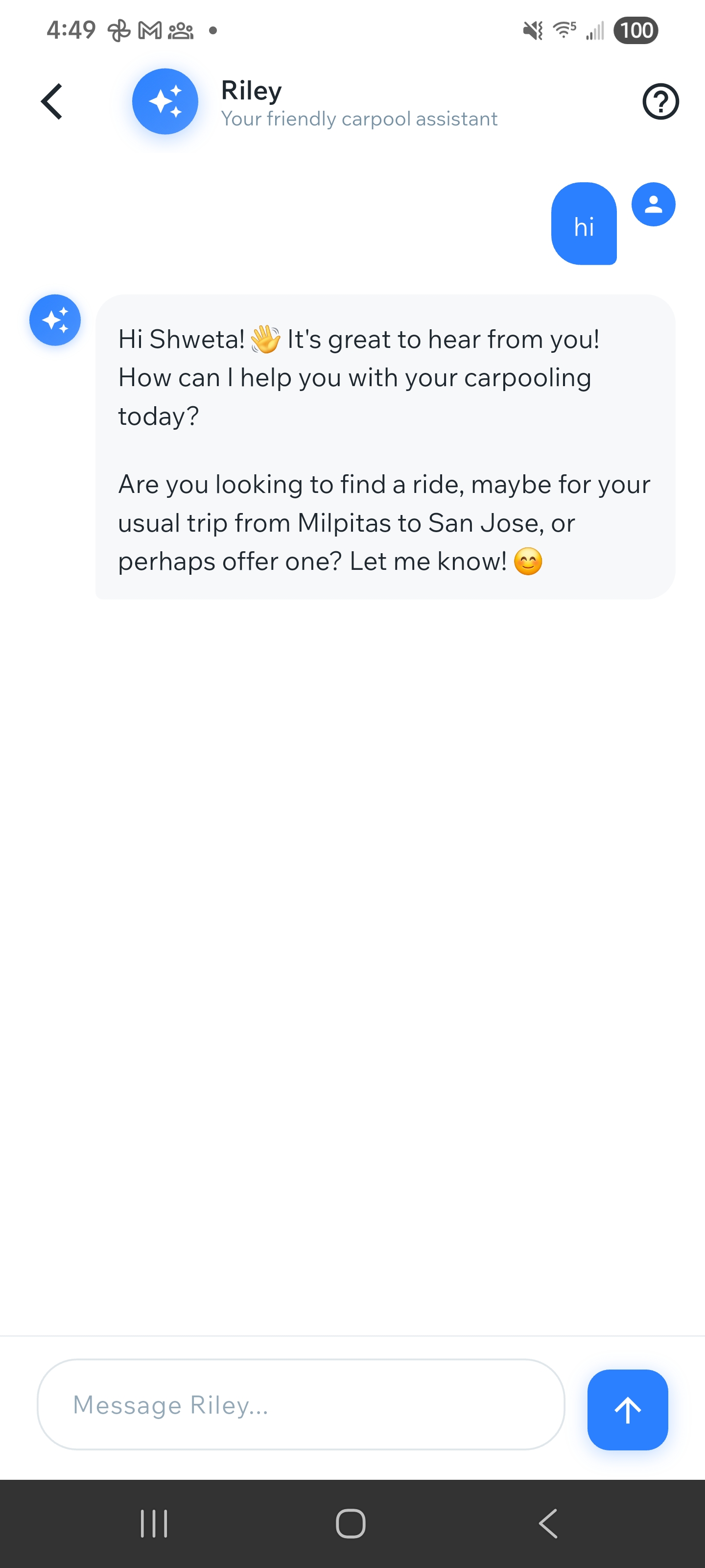 Riley Processing Request